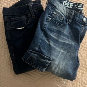 Old Navy Kids Jeans - Dark Blue and Medium Blue